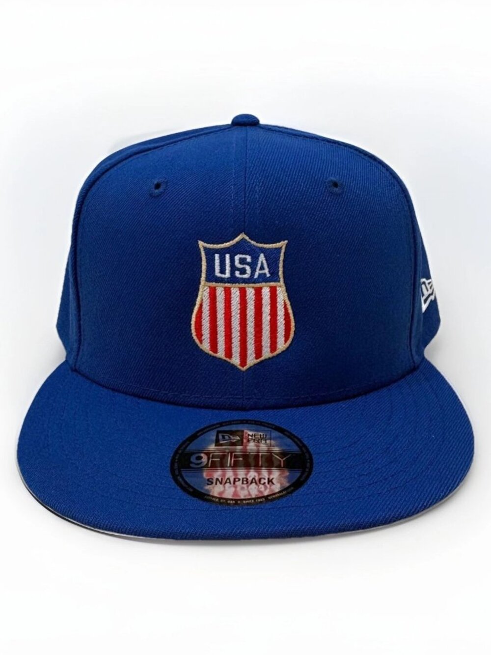 New Era Snapback 59fifty TEAM USA HOCKEY 6 Panel cap hat Shield Logo